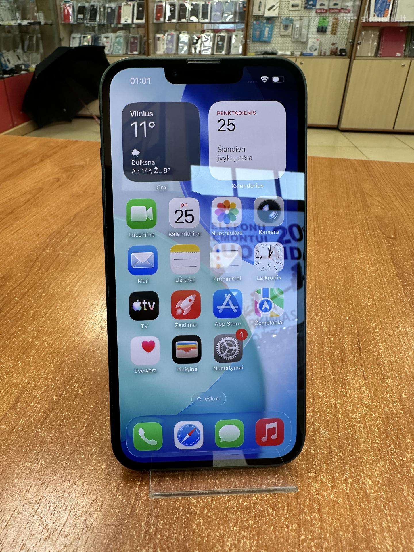 Apple iPhone 13 128gb (naudotas)