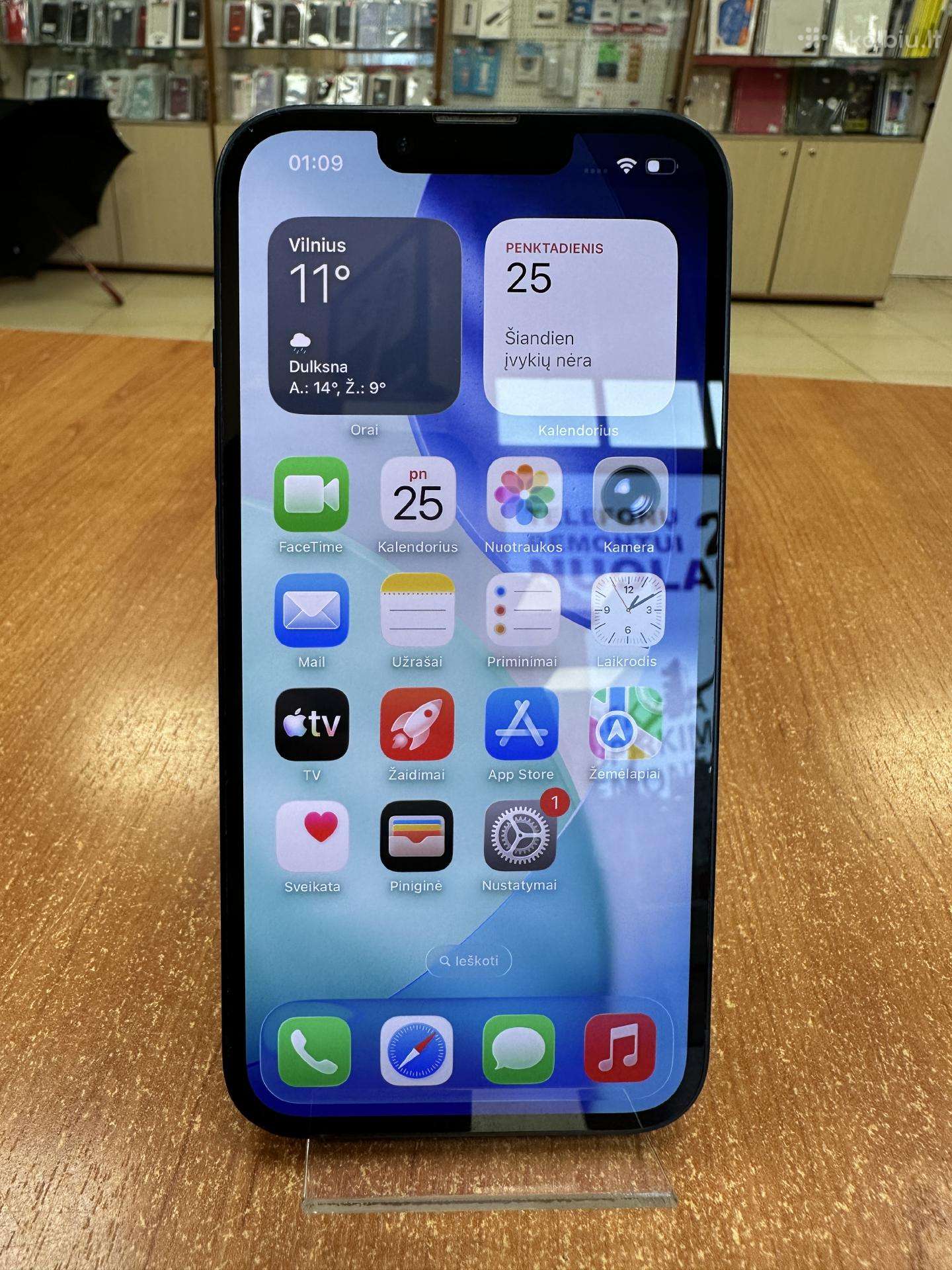 Apple iPhone 13 256gb (naudotas)