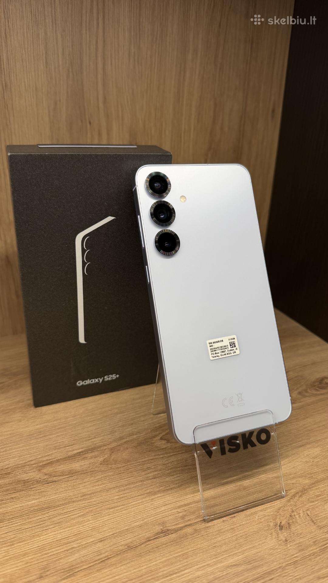 Demo_ekspozicinis Samsung S25 plus 5G 512gb