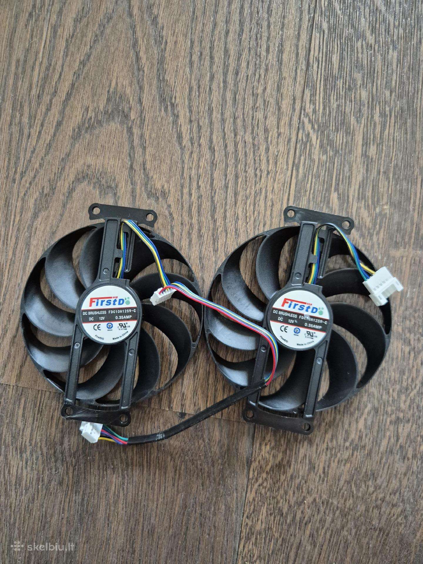 Asus 87mm vaizdo plokščių ventiliatoriai