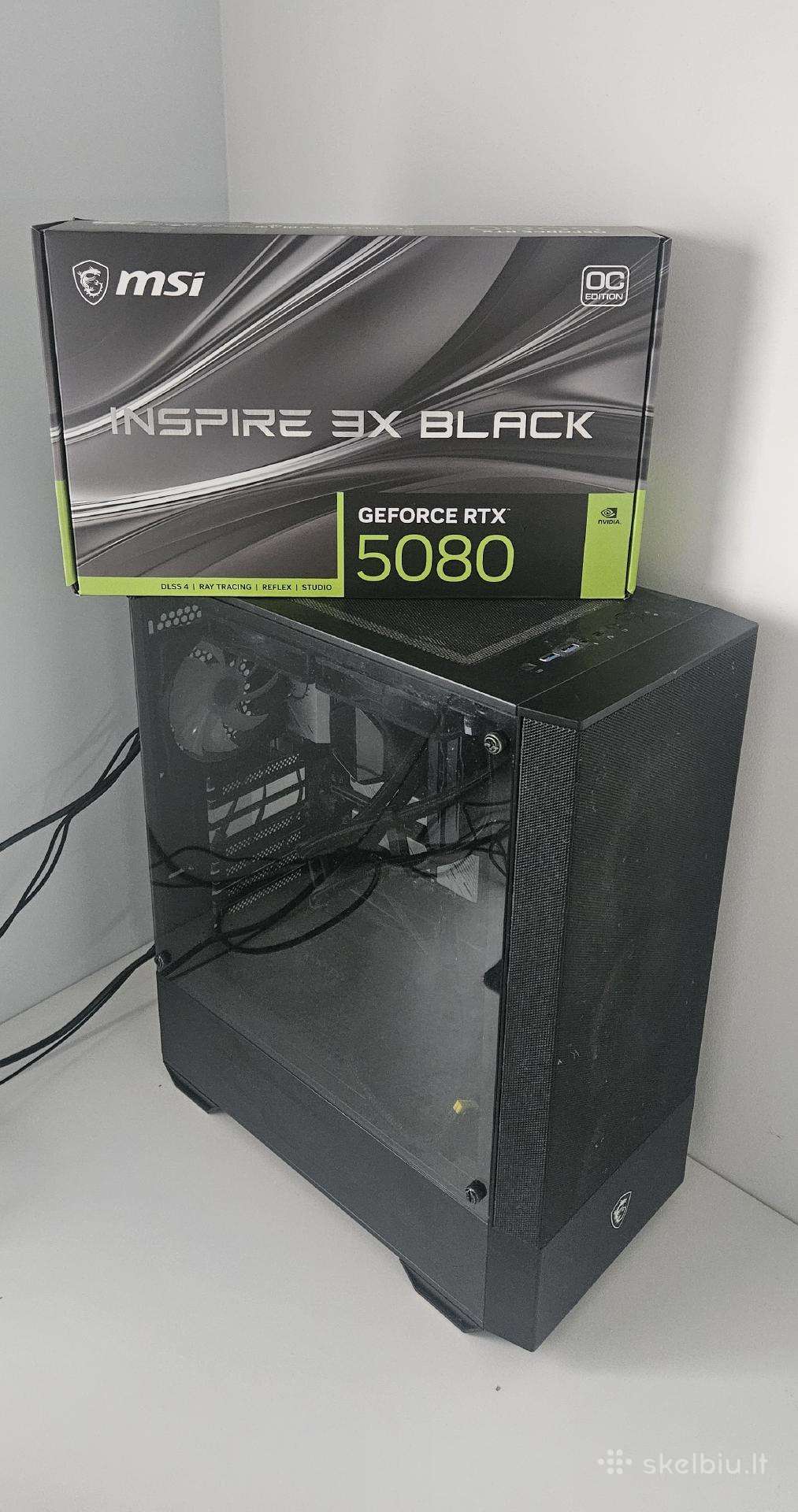 Msi Rtx 5080 Inspire 3x Black 16 GB