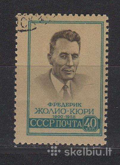 CcCCCP 1959 2205 antsp F. Žolio- Kiuri Mokslininka
