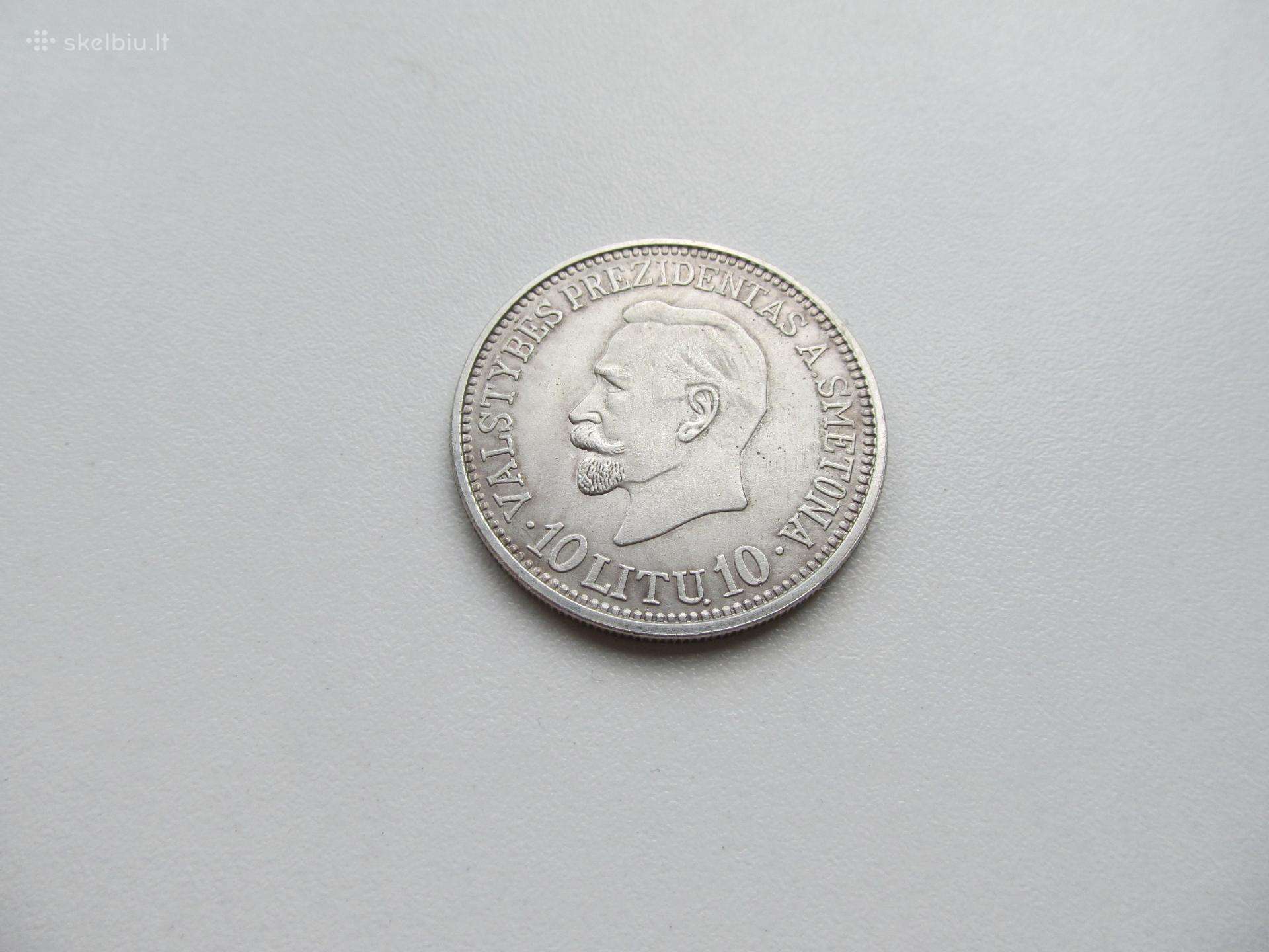 10 litu , Lietuva , 1938