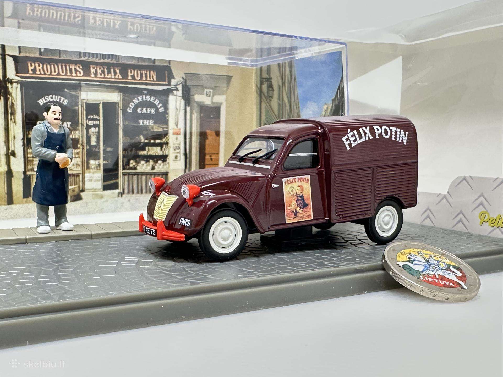 Citroen 2cv Fourgonnette Felix Potin dio 1:43