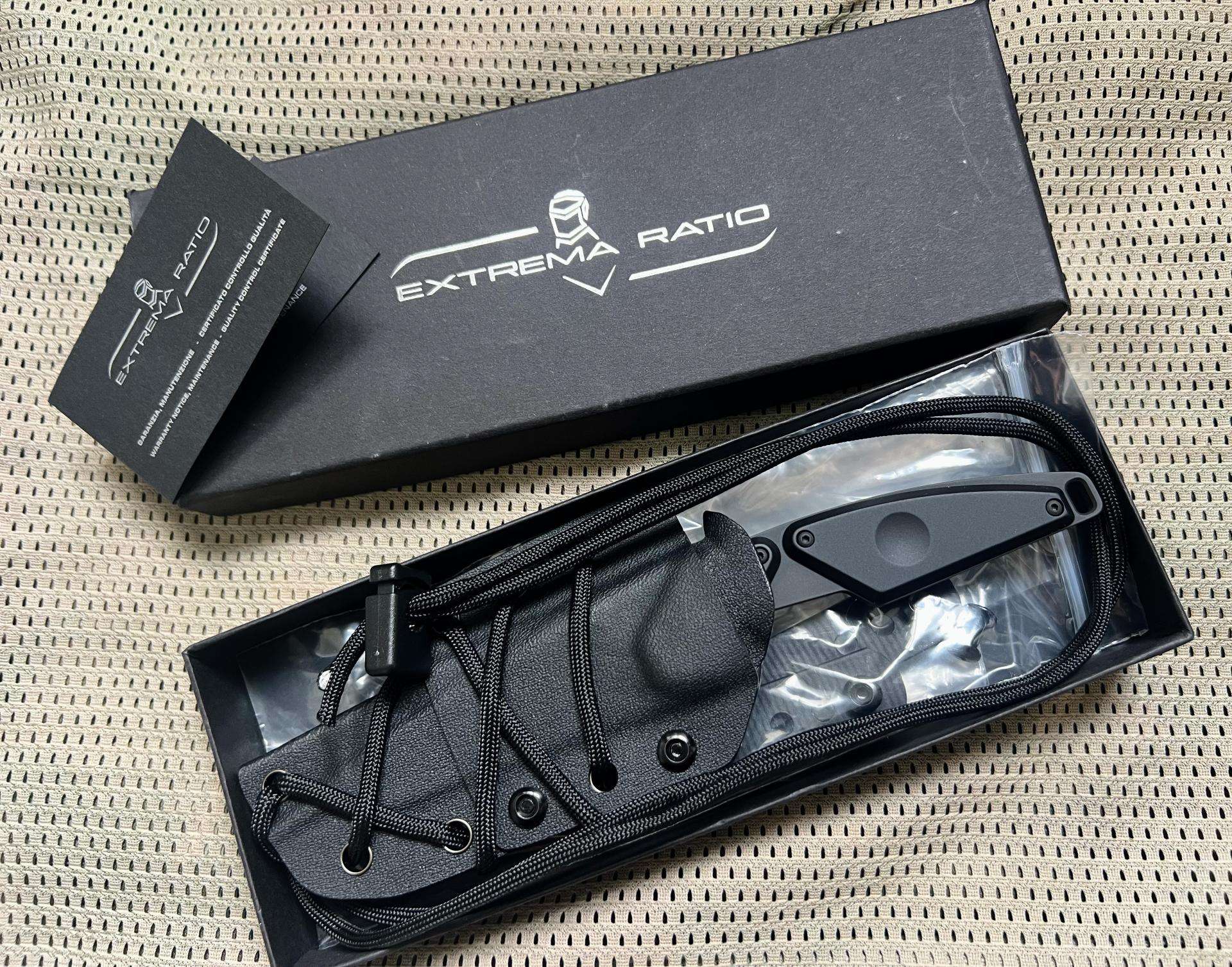 Extrema ratio nitrogen black
