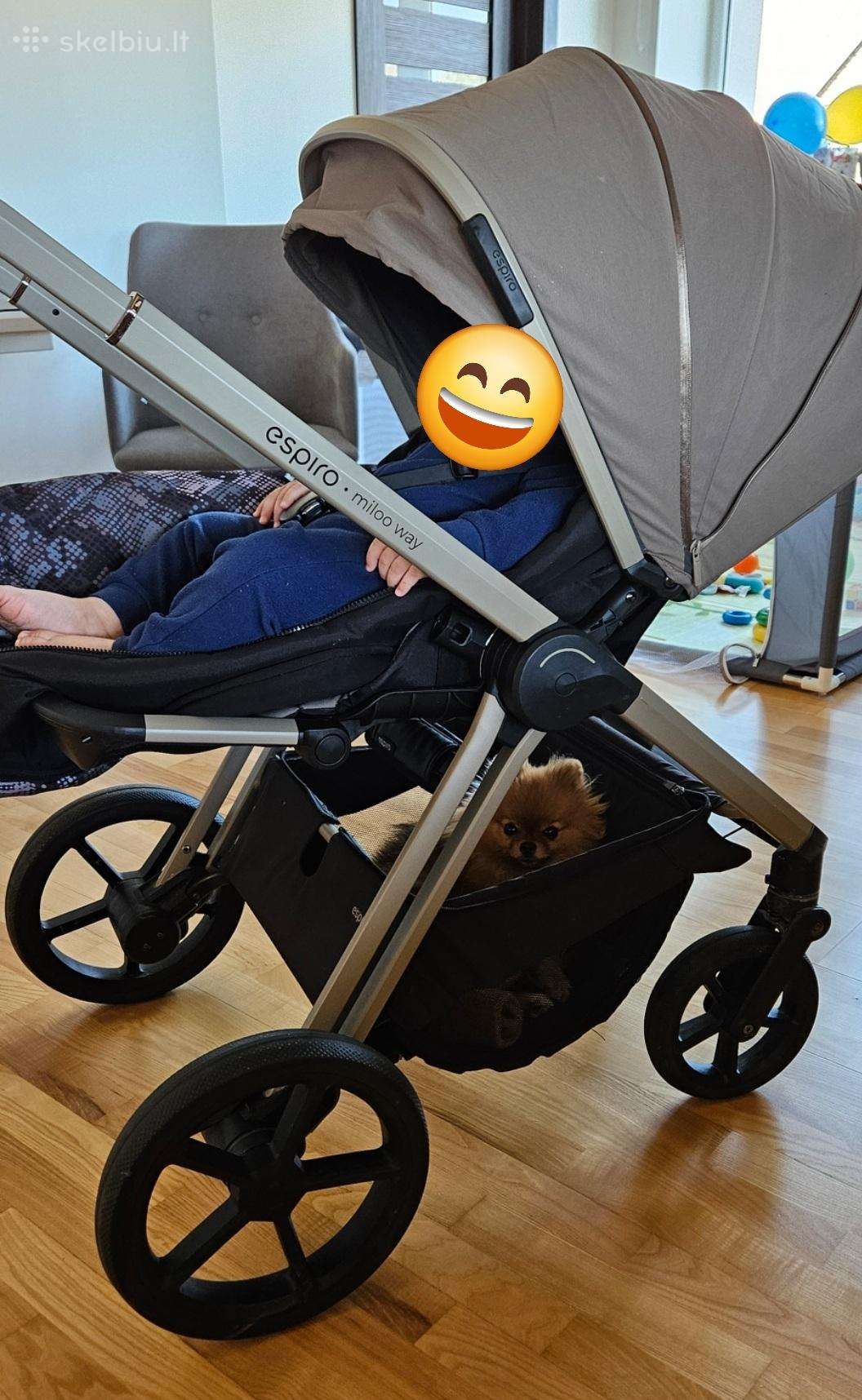 Espiro Miloo Way sportinis vežimėlis