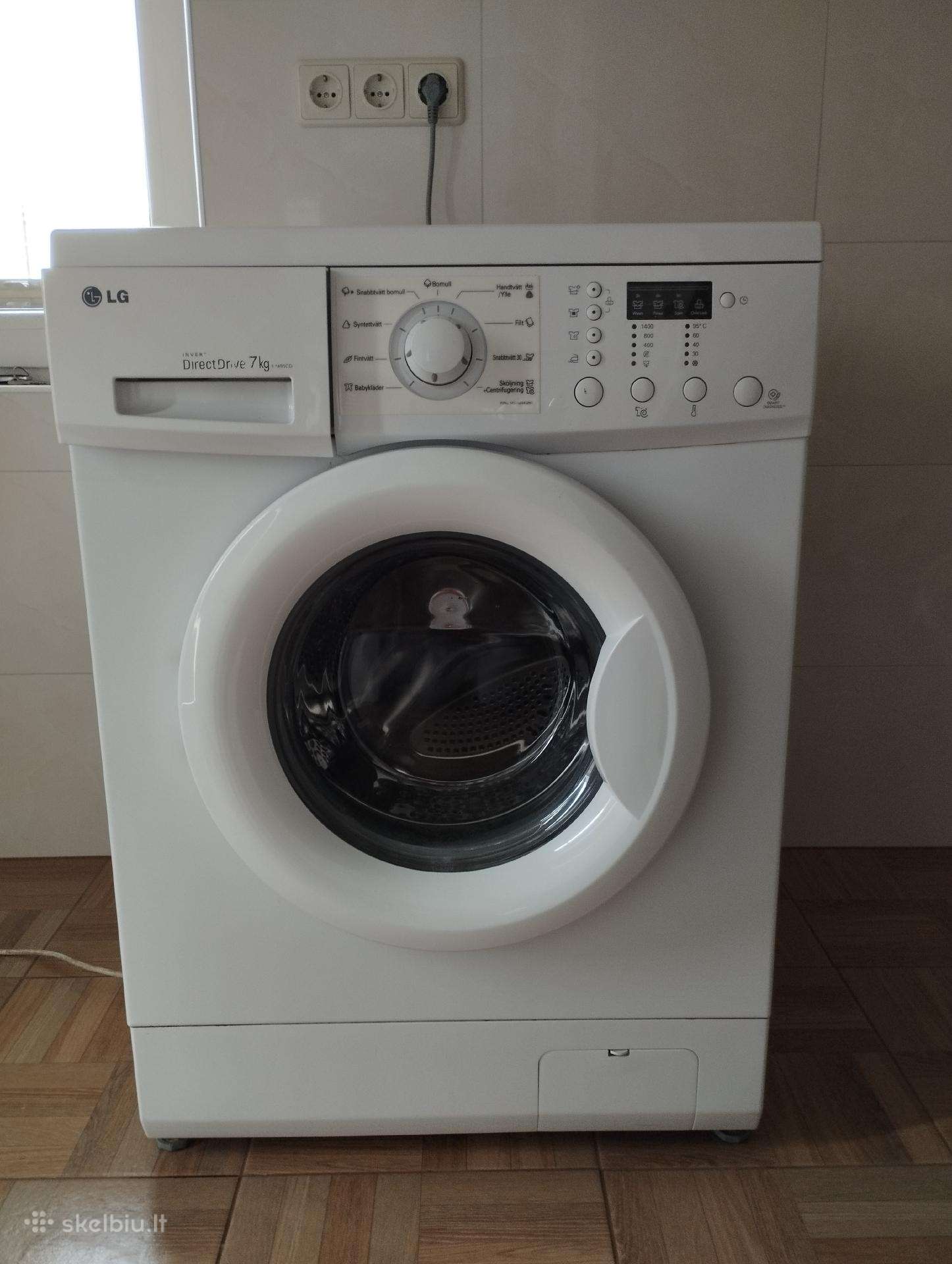 LG skalbimo mašina 7kg.