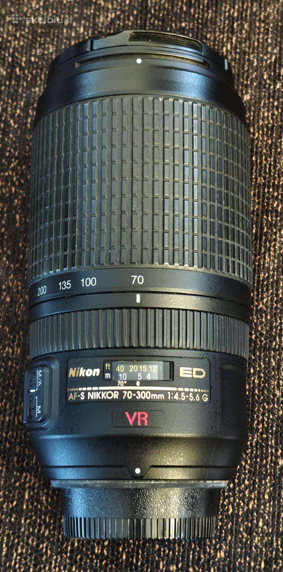 Nikon Af-s Nikkor 70-300mm f/4.5-5.6 G Vr