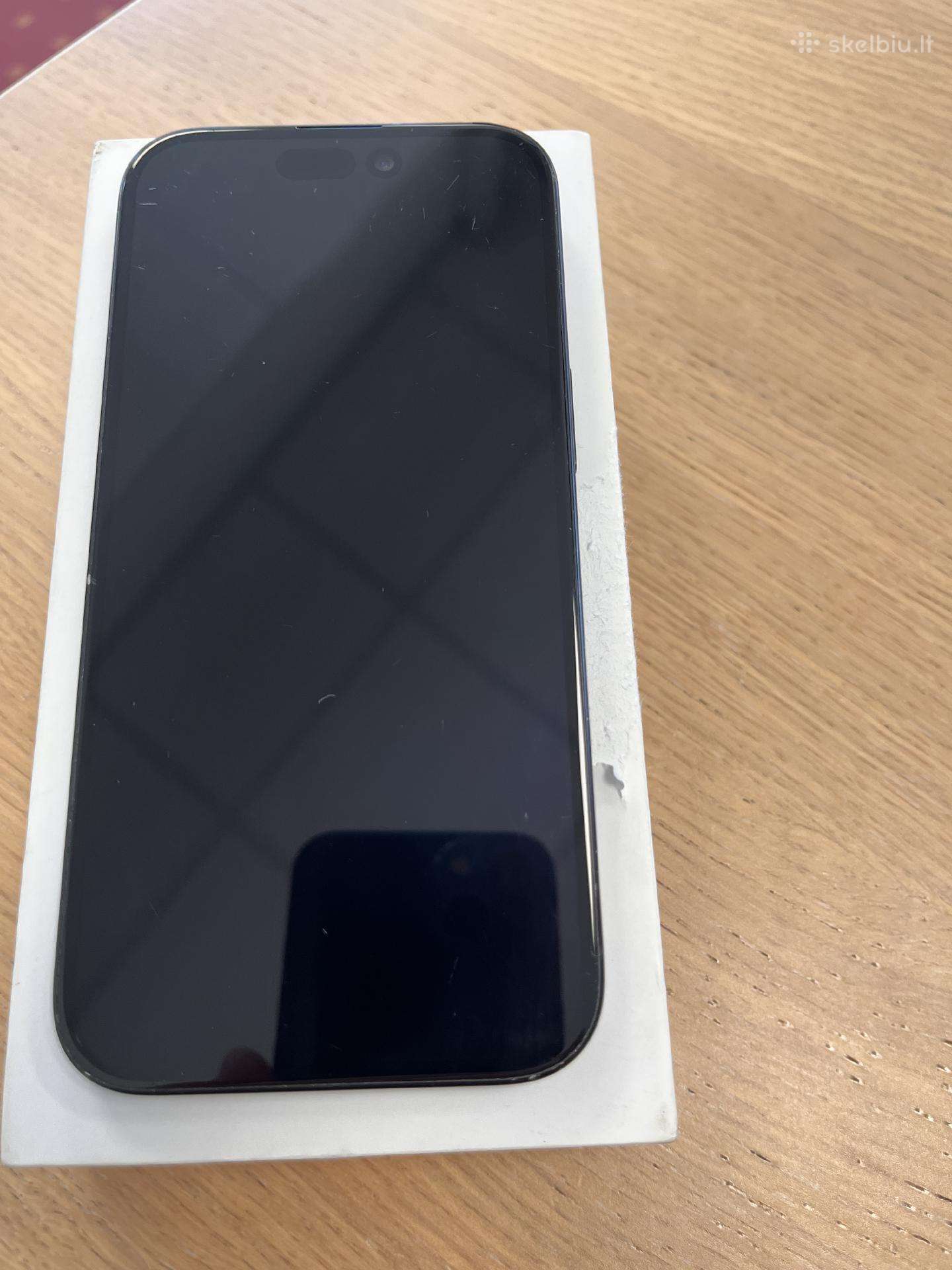 iPhone 15 juodas 128gb