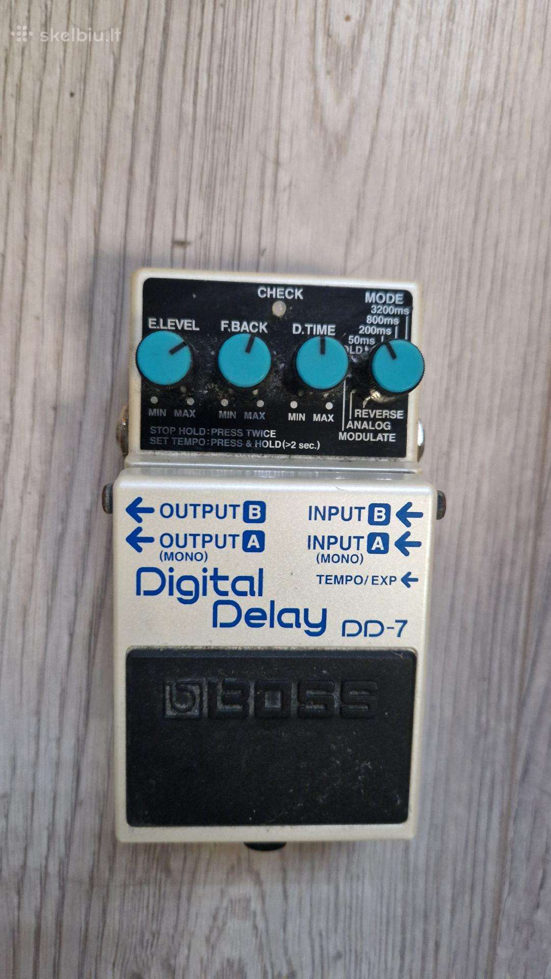 Gitaros pedalas Boss Dd-7