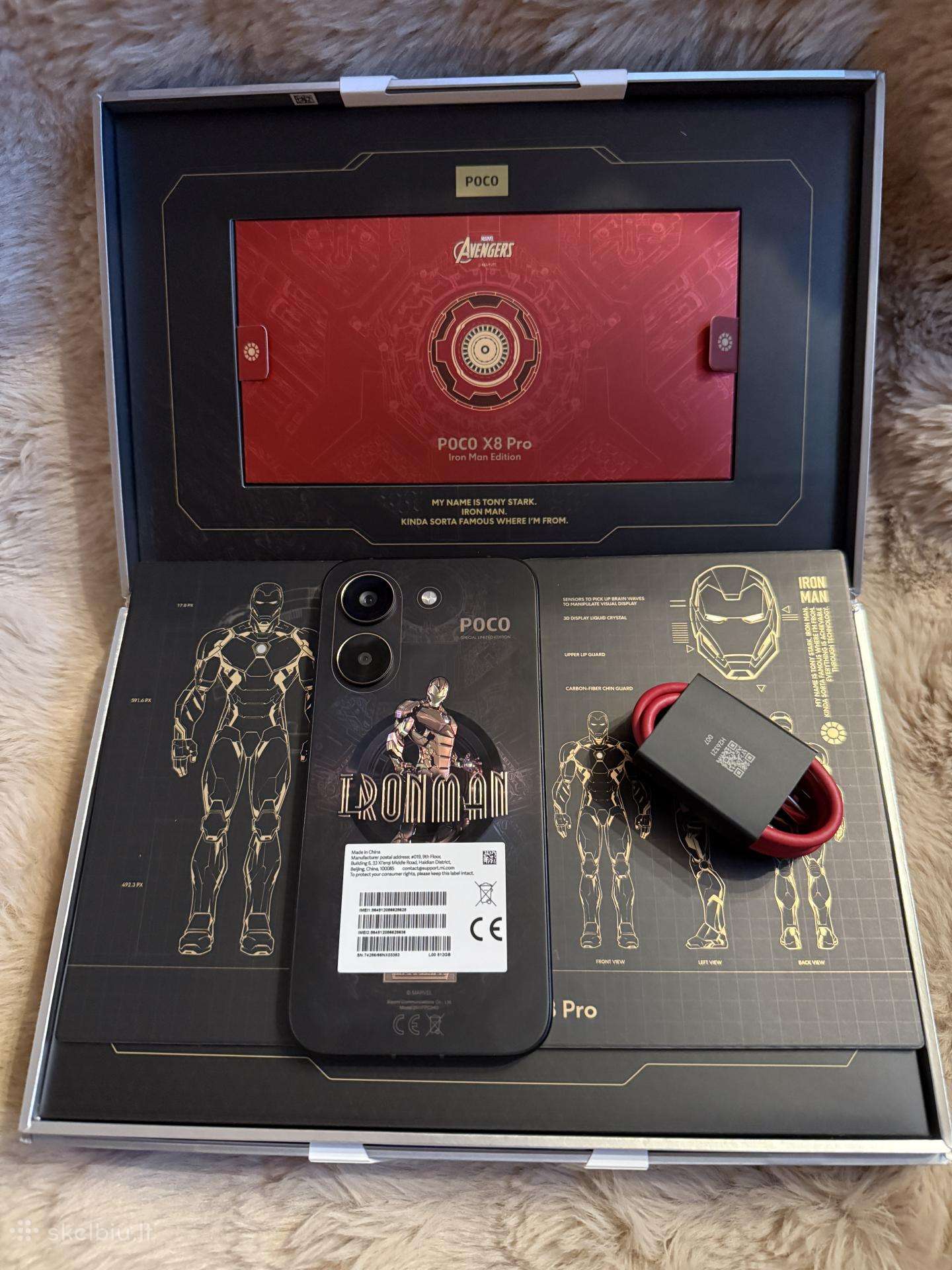 Xiaomi Poco X8 Pro 12gb/512gb (Iron Man (Naujas)