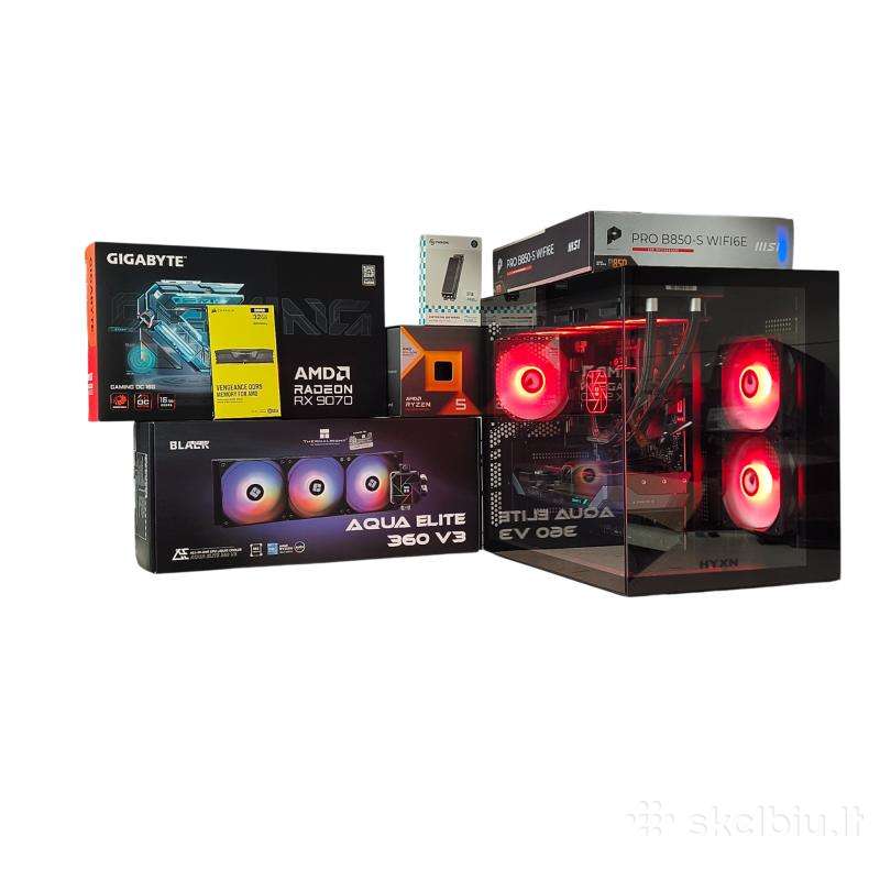 Rx 9070 16gb R7 7700 Ddr5 32gb Msi B850 Wi-fi Bt