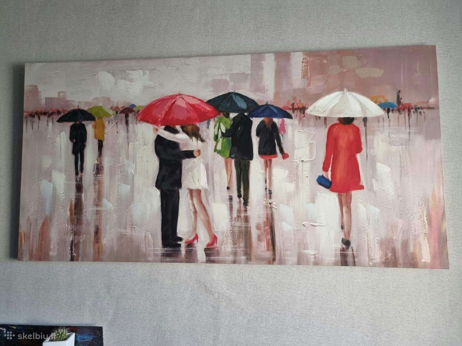 Didelis paveiklas (reprodukcija) ant drobės 170x70