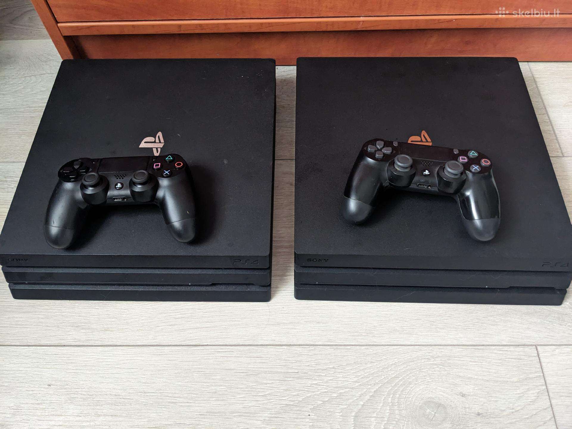 Playstation 4 Pro dvi konsoles
