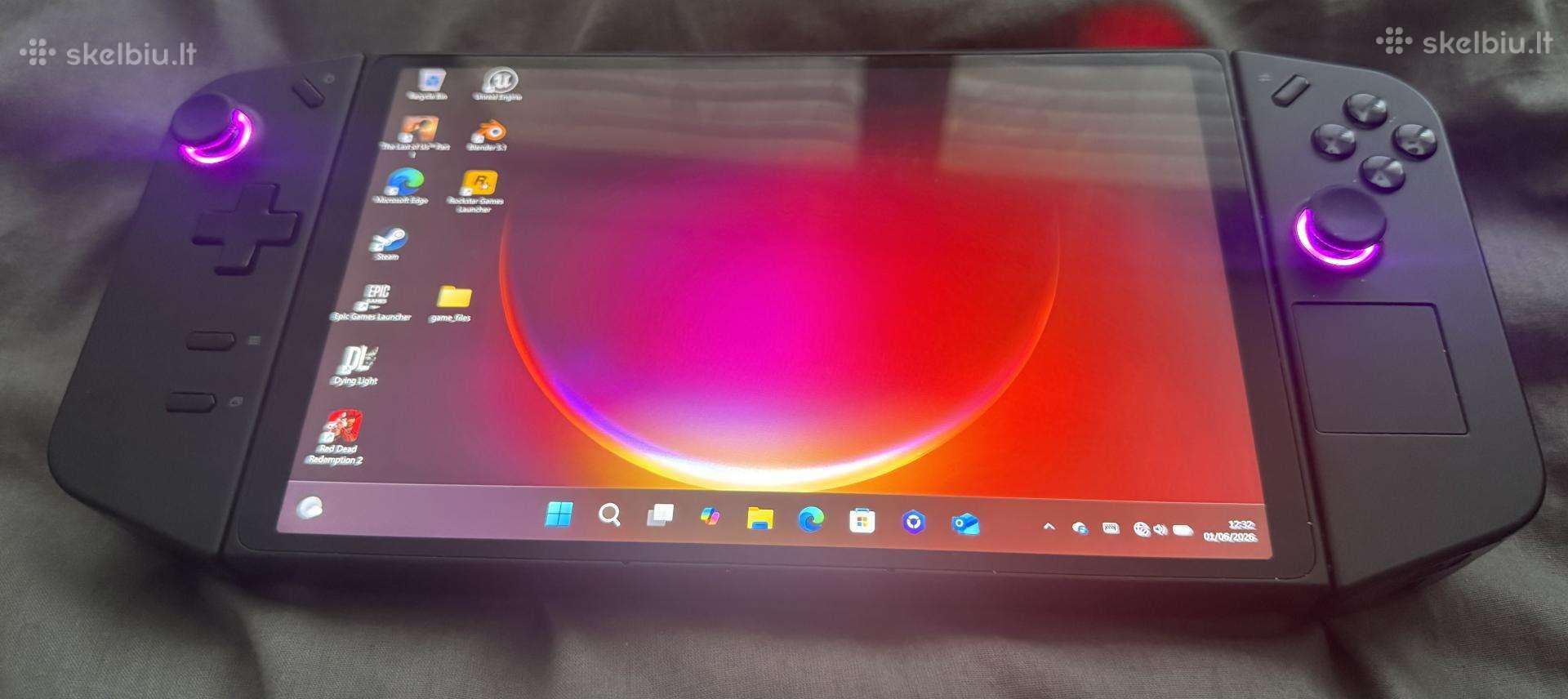 Domina keitimas Legion Go Z1extreme 512gb