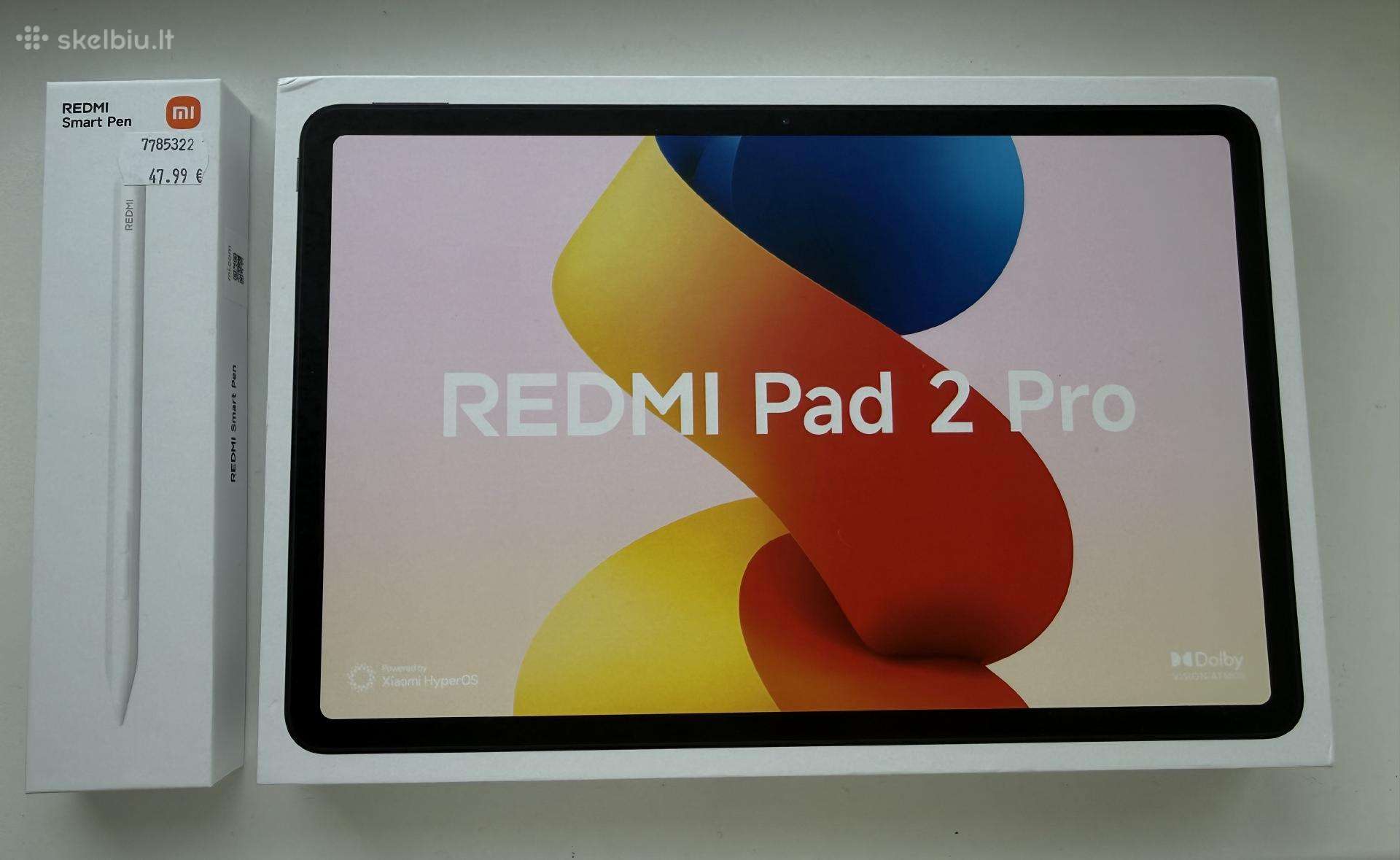 Redmi Pad 2 Pro 6gb/128gb + rašiklis