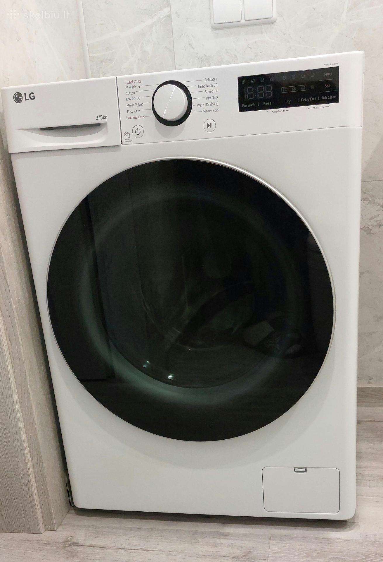 Mažai naudota skalbyklė-džiovyklė LG F2dr509s1w