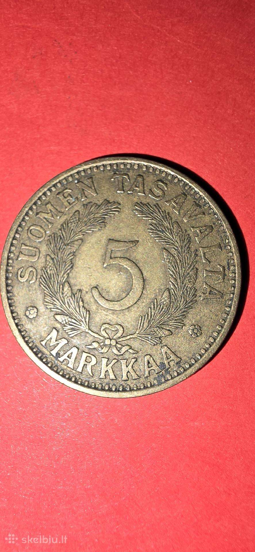 Suomija 5 markės 1950