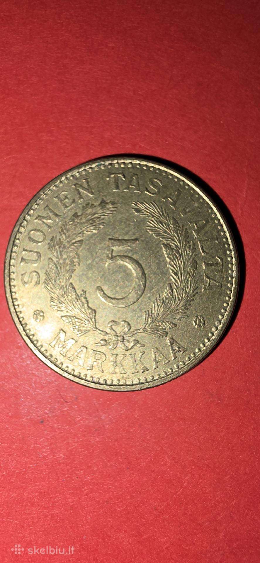 Suomija 5 markės 1941