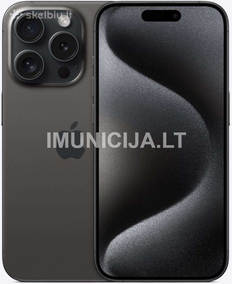 iPhone 15 Pro Max 256gb + 3 mėn. garantija