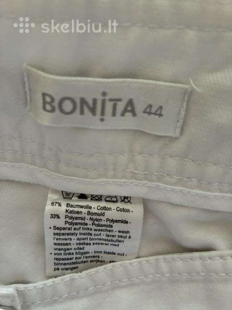 Bonita elegantiškos smėlio spalvos medvilninės ke