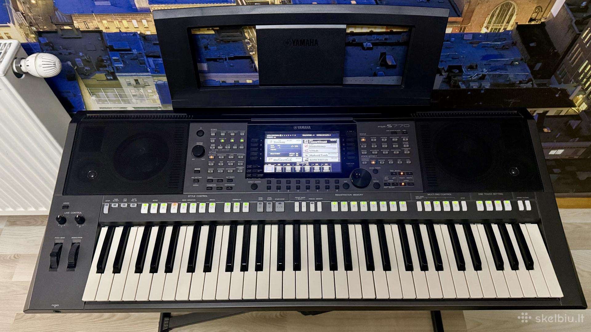 Yamaha Psr-s770 sintezatorius