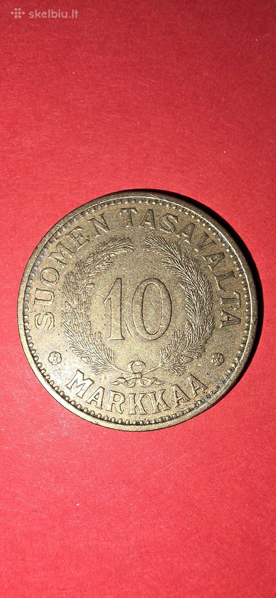 Suomoja 10 markių 1938