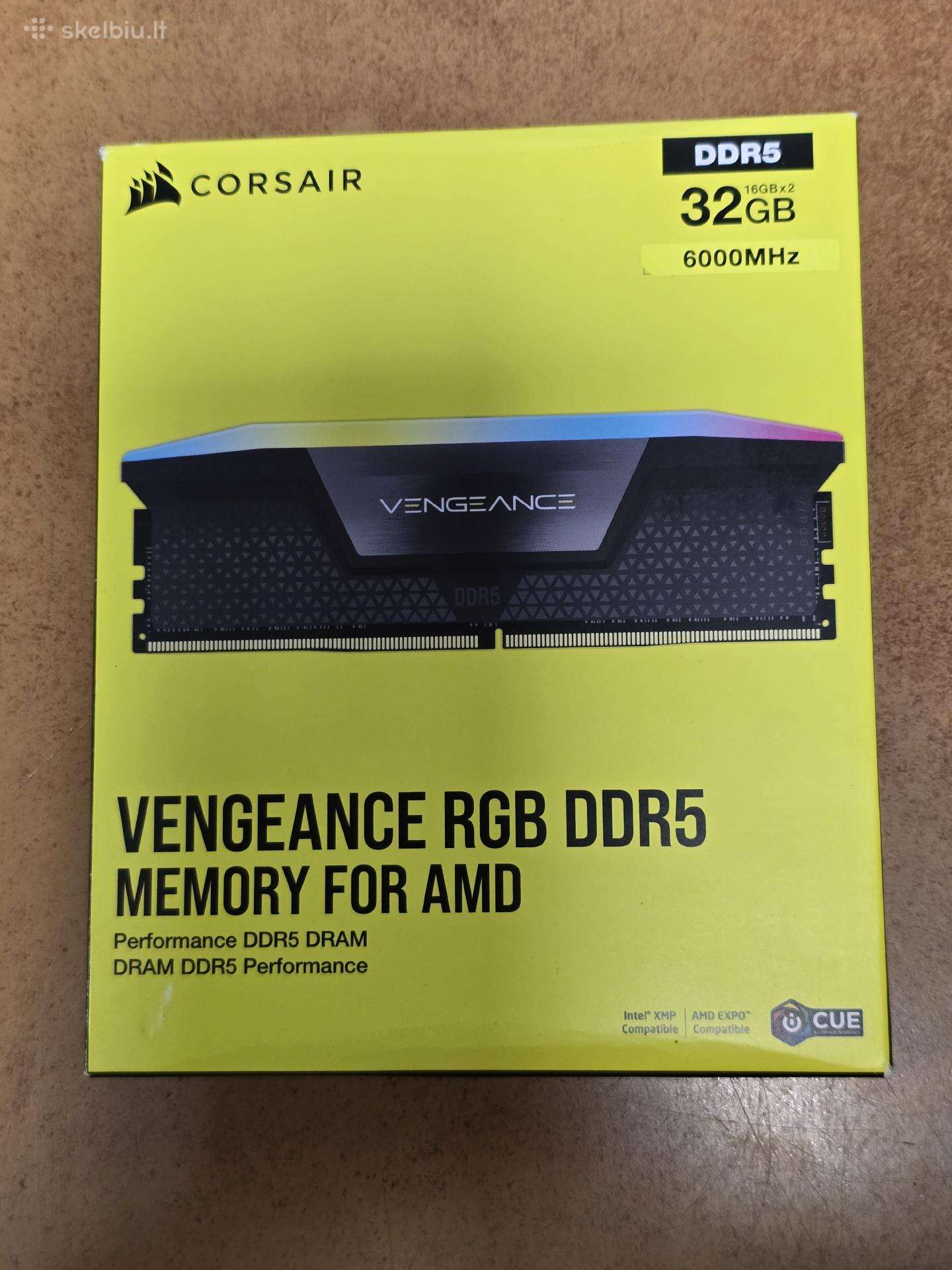 Corsair Vengeance Rgb 2x16gb Ddr5 6000mhz Cl38