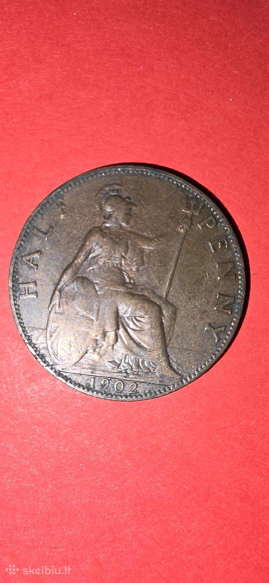 Anglija pusė penso 1903