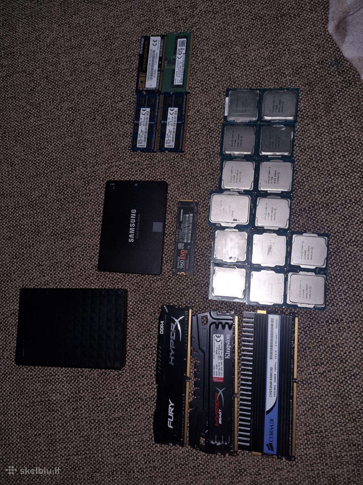 Cpu/RAM/SSD