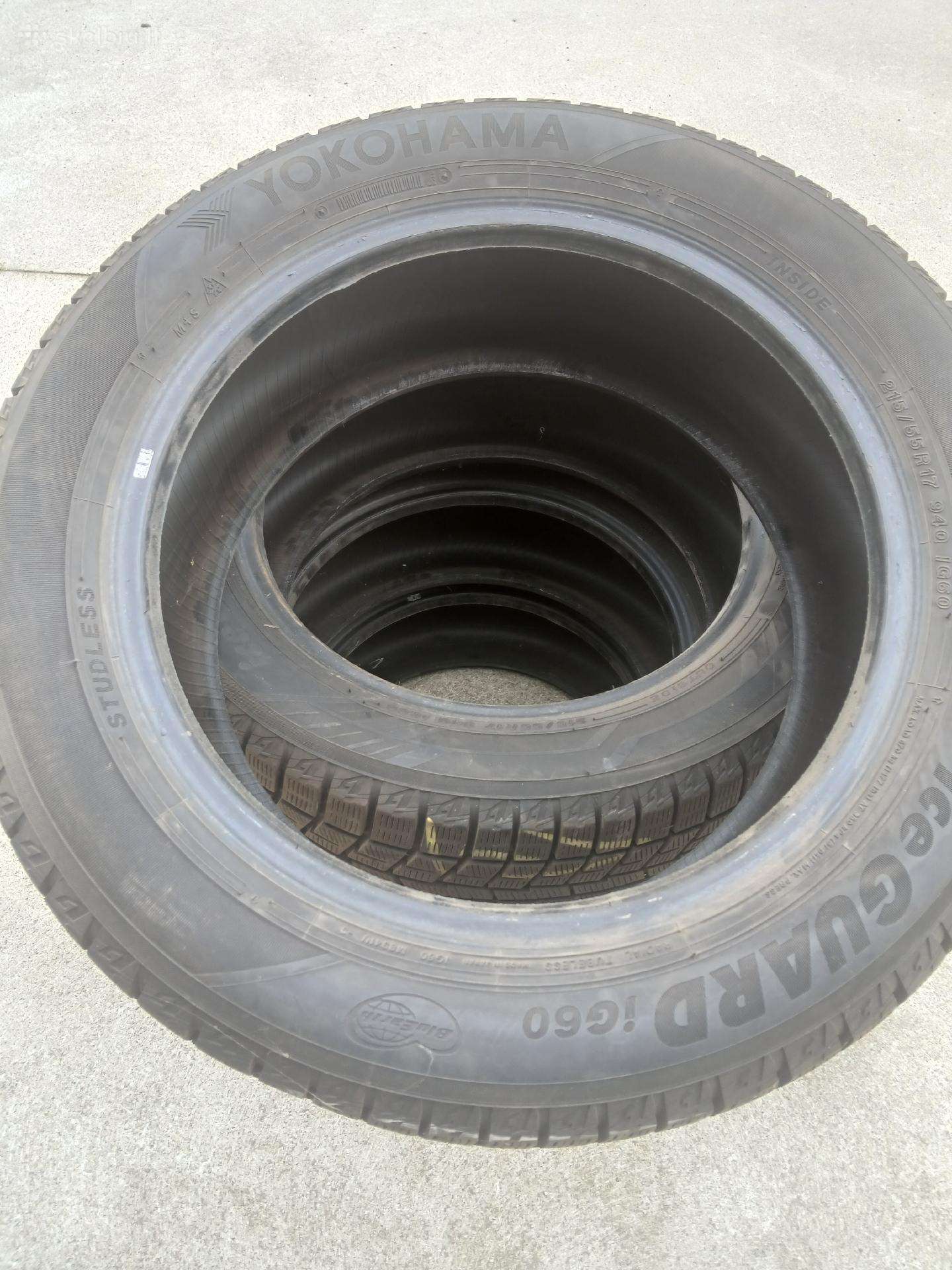 Yokohama, зимние 215/55 R17