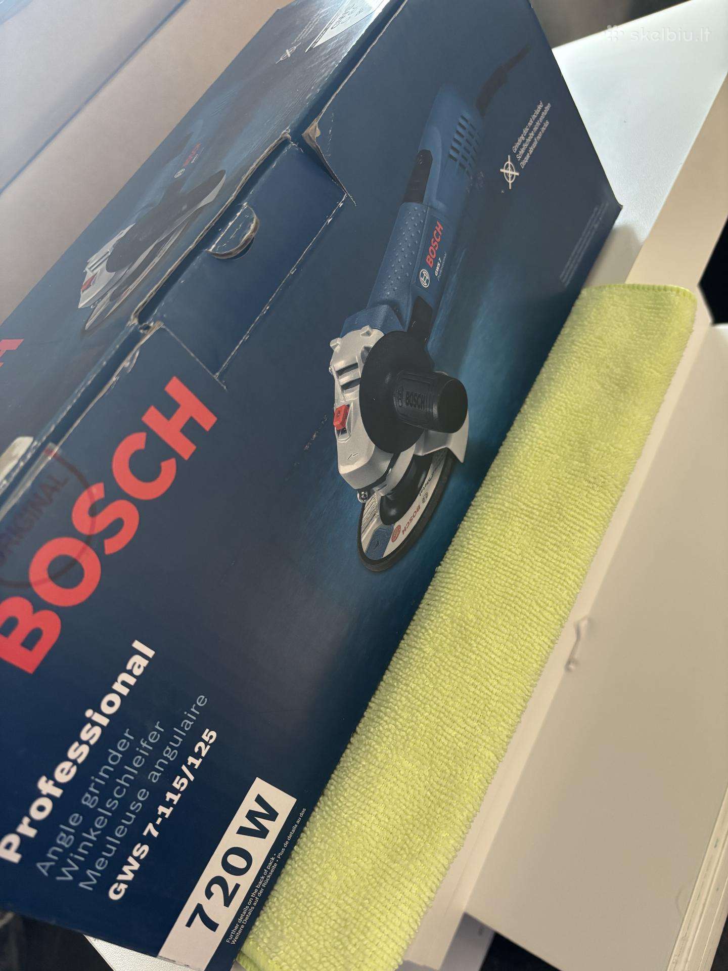 Bosch kampinis šlifuoklis
