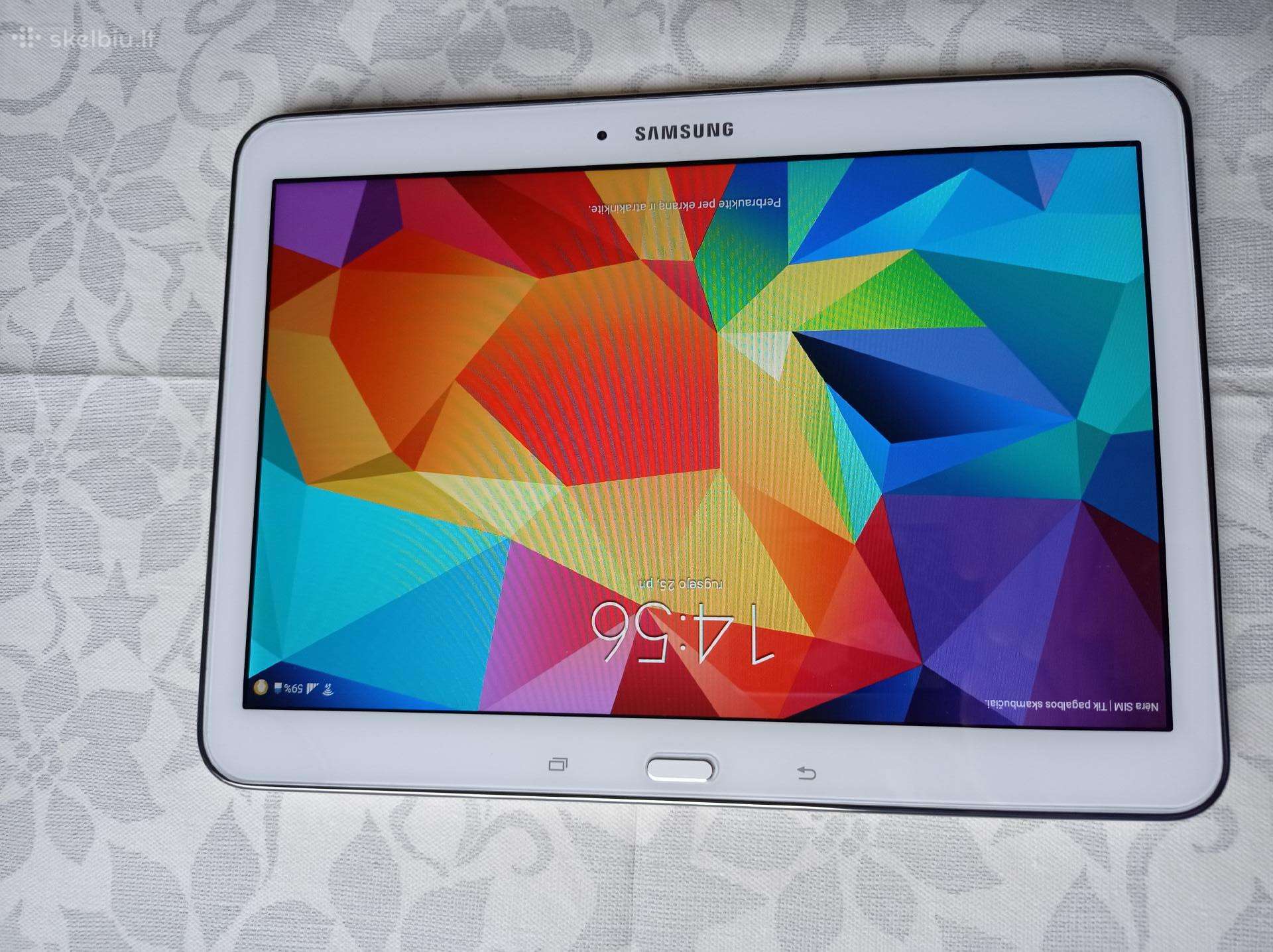 Samsung Tab 4 10.1 Lte idealios būklės