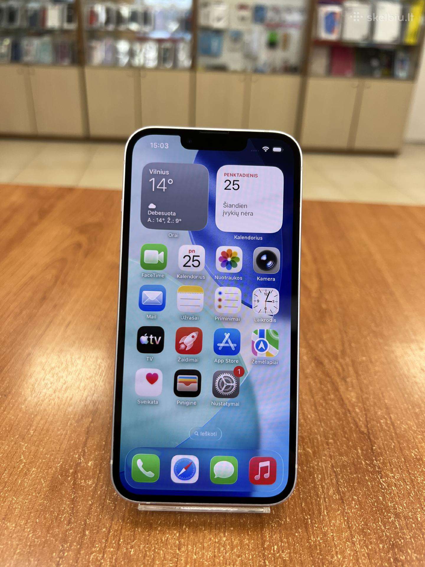 Apple iPhone 13 128gb (naudotas)
