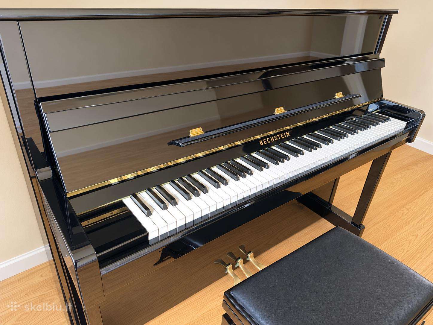 Aukščiausios klasės vokiškas pianinas C. Bechstein