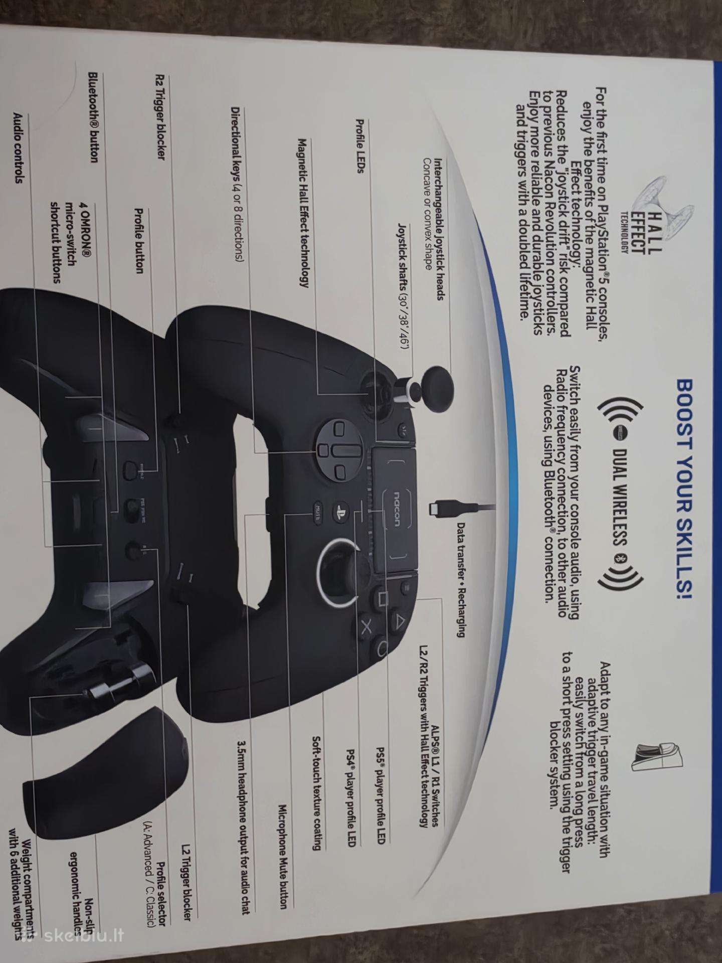 Parduodu ps5 nacon revolution pro 5 pulta