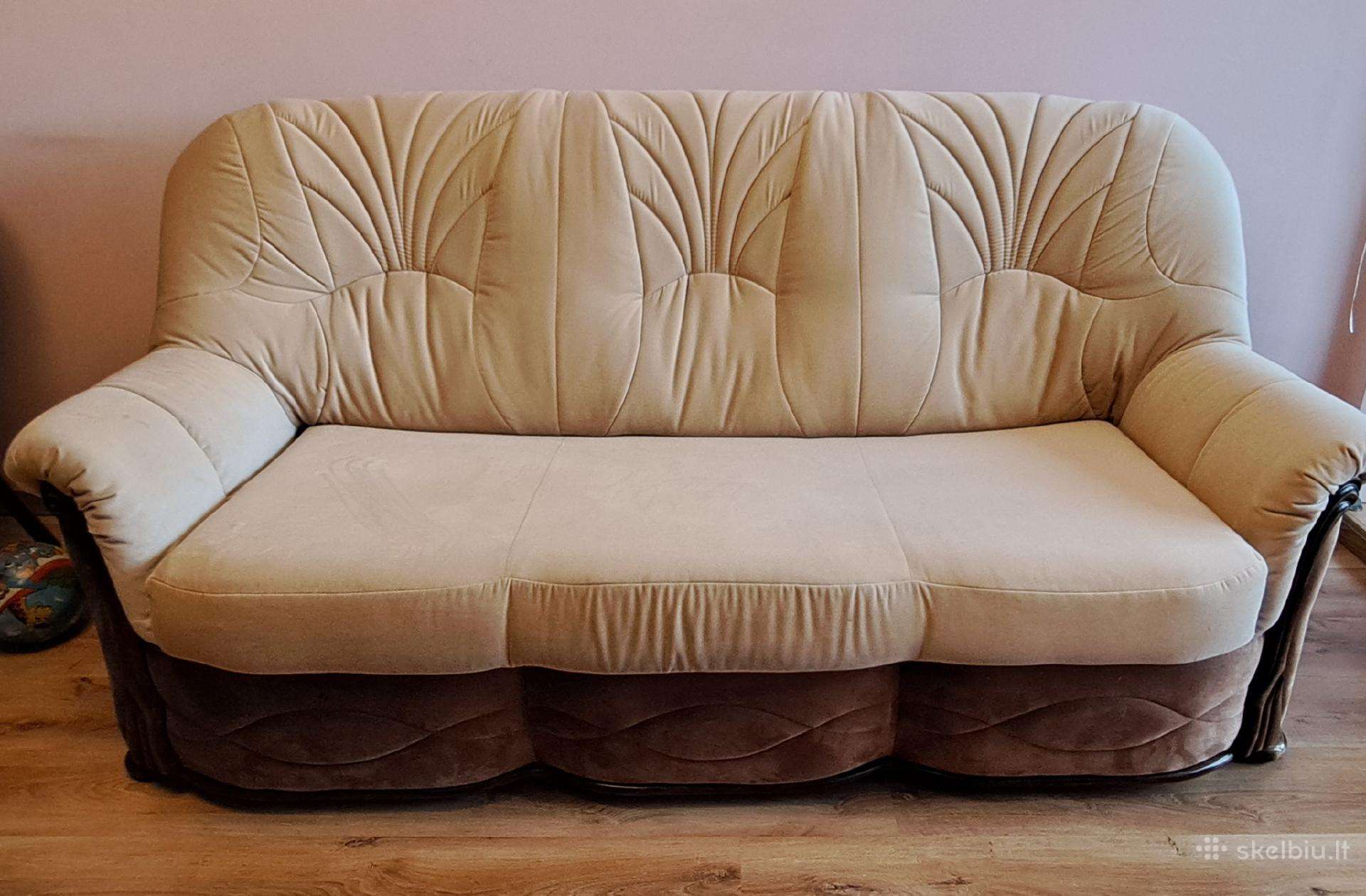 Sofa lova ir fotelis
