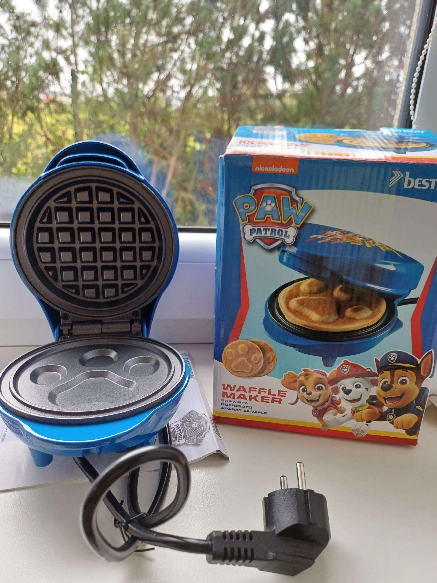 Blynu keptuve vaikams paw patrol melyna elektrine