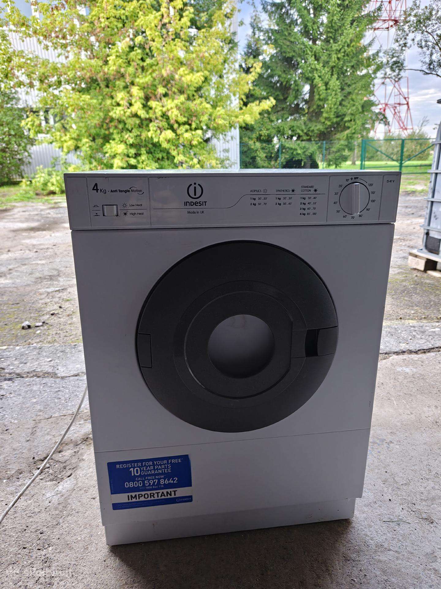 Indesit džiovyklė 4kg