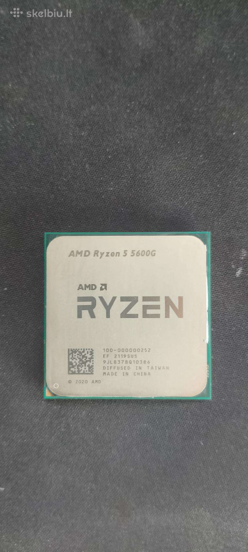 Amd Ryzen 5 5600g (Am4, Vega 7) procesorius
