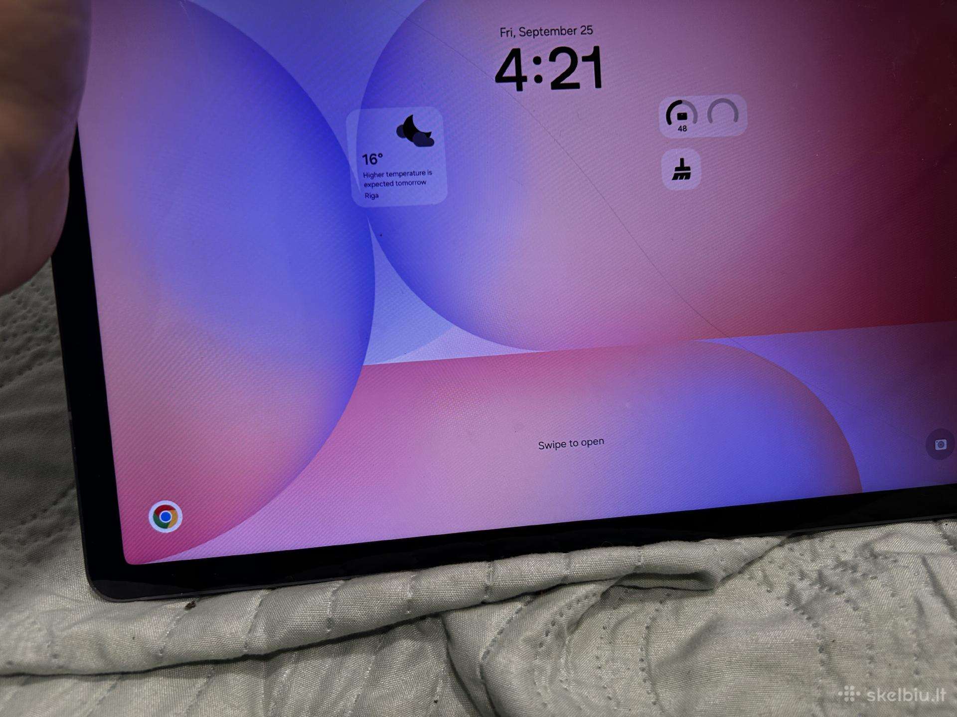 Samsung S10 lite 128gb skilęs stiklas