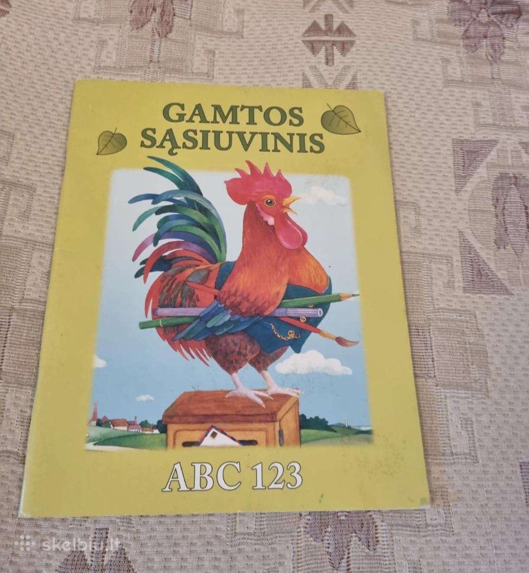Gamtos sąsiuvinis Abc 123