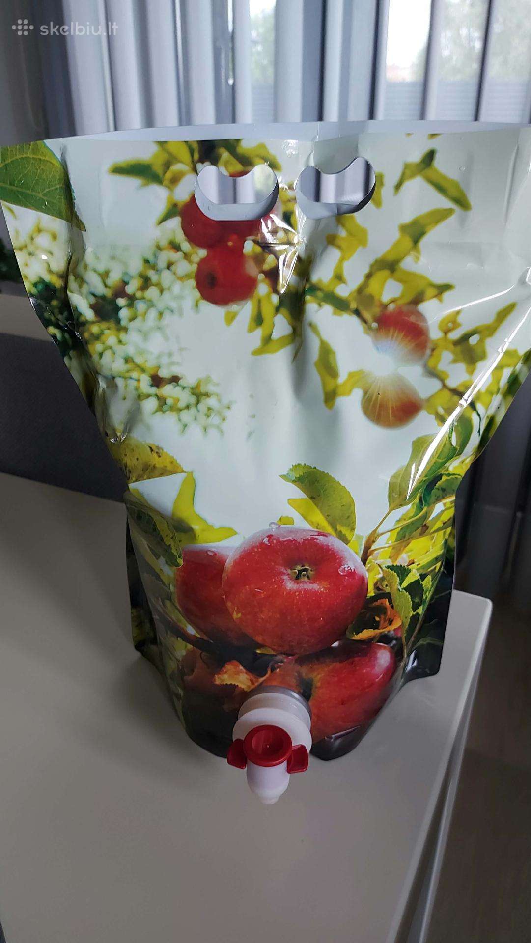 Šviežios natūralios obuolių sultys po 5l