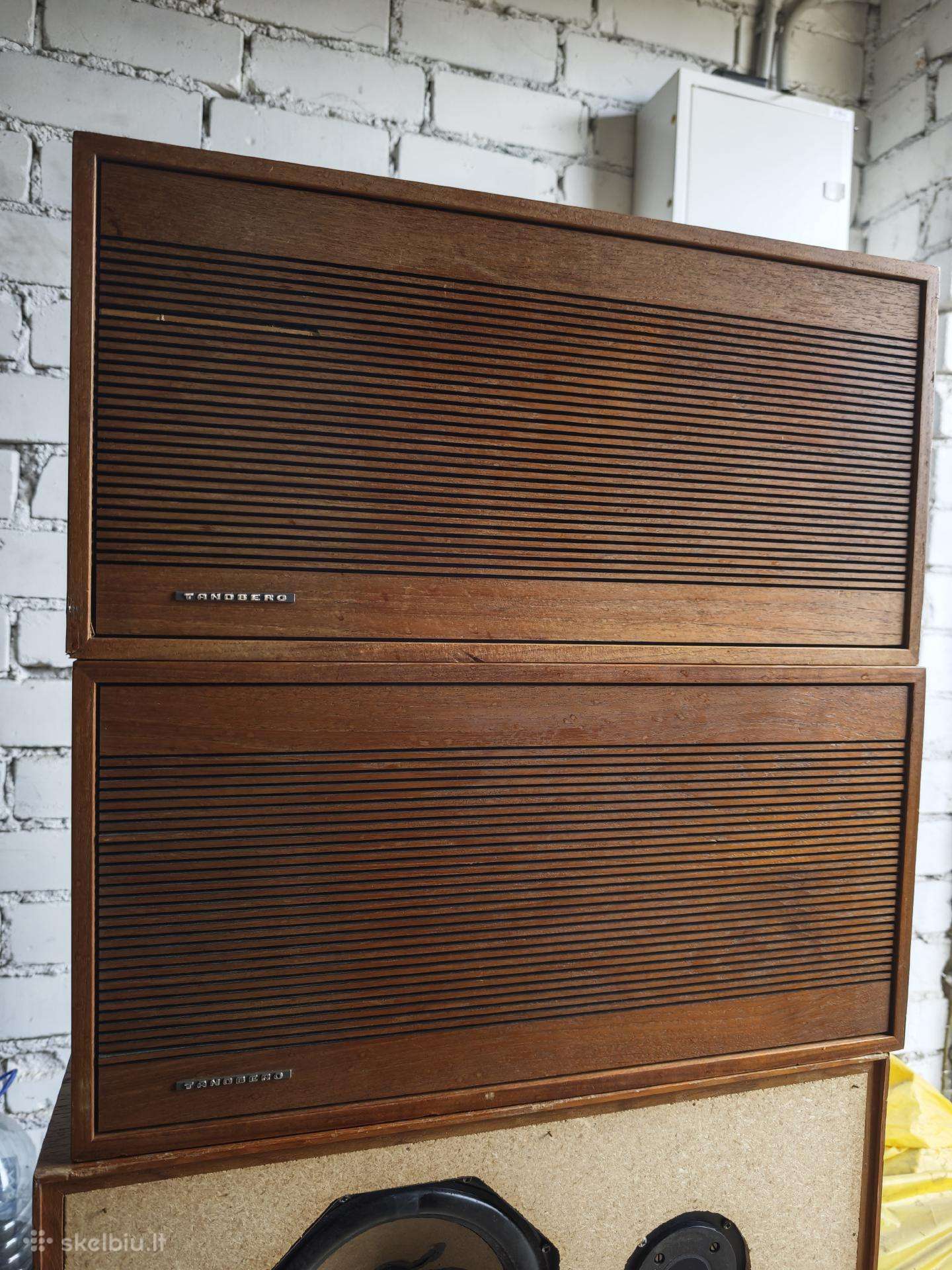 Tandberg hifi system 7 kolonėlės (alnico)
