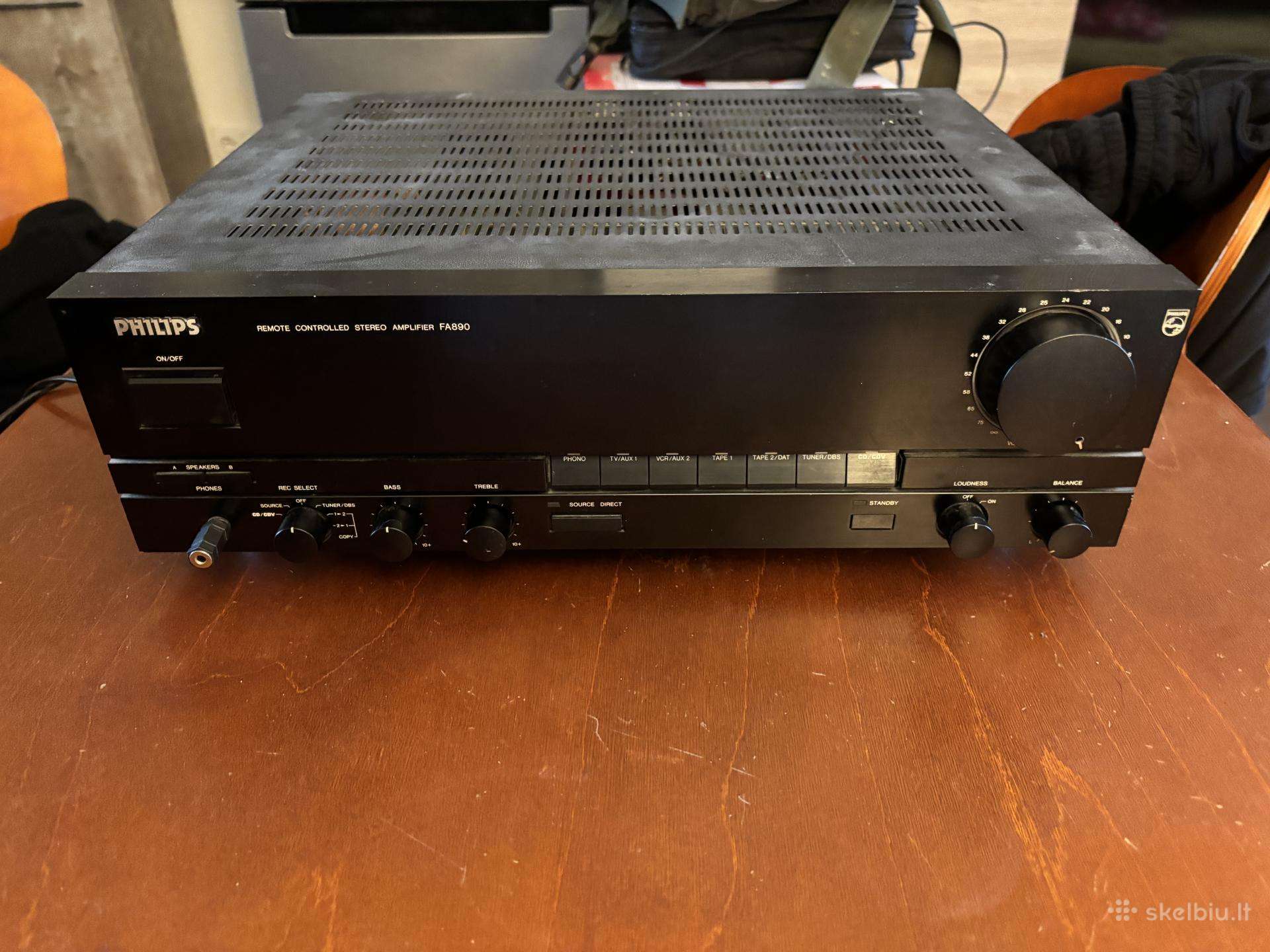 Stereo stiprintuvas Phillips Fa890
