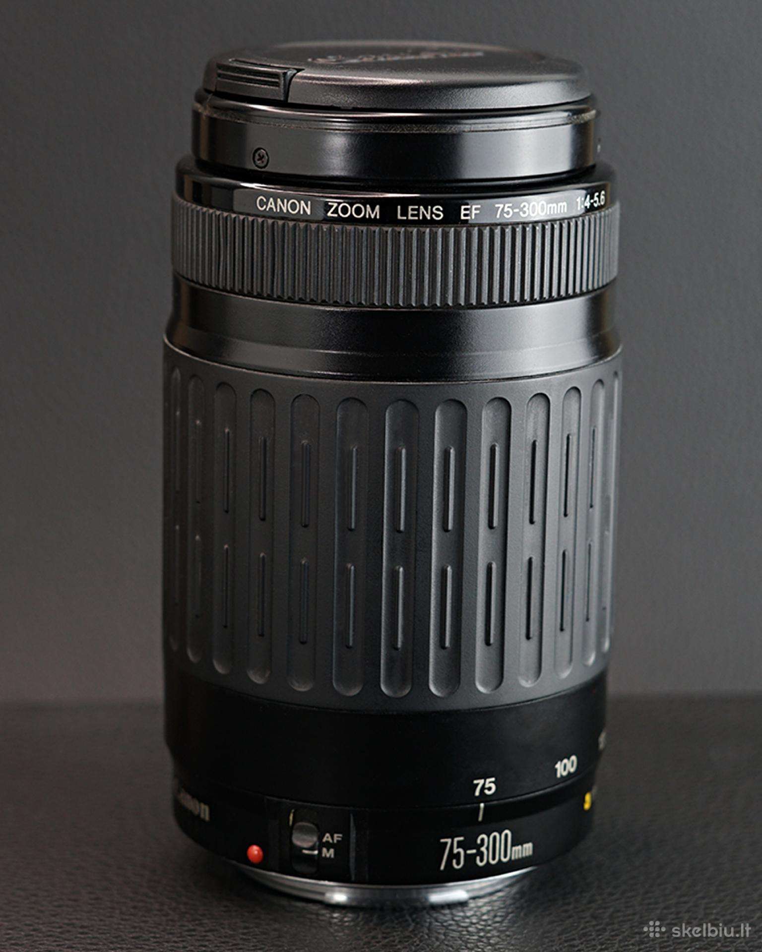 Canon Ef 75-300mm f/4-5.6 teleobjektyvas