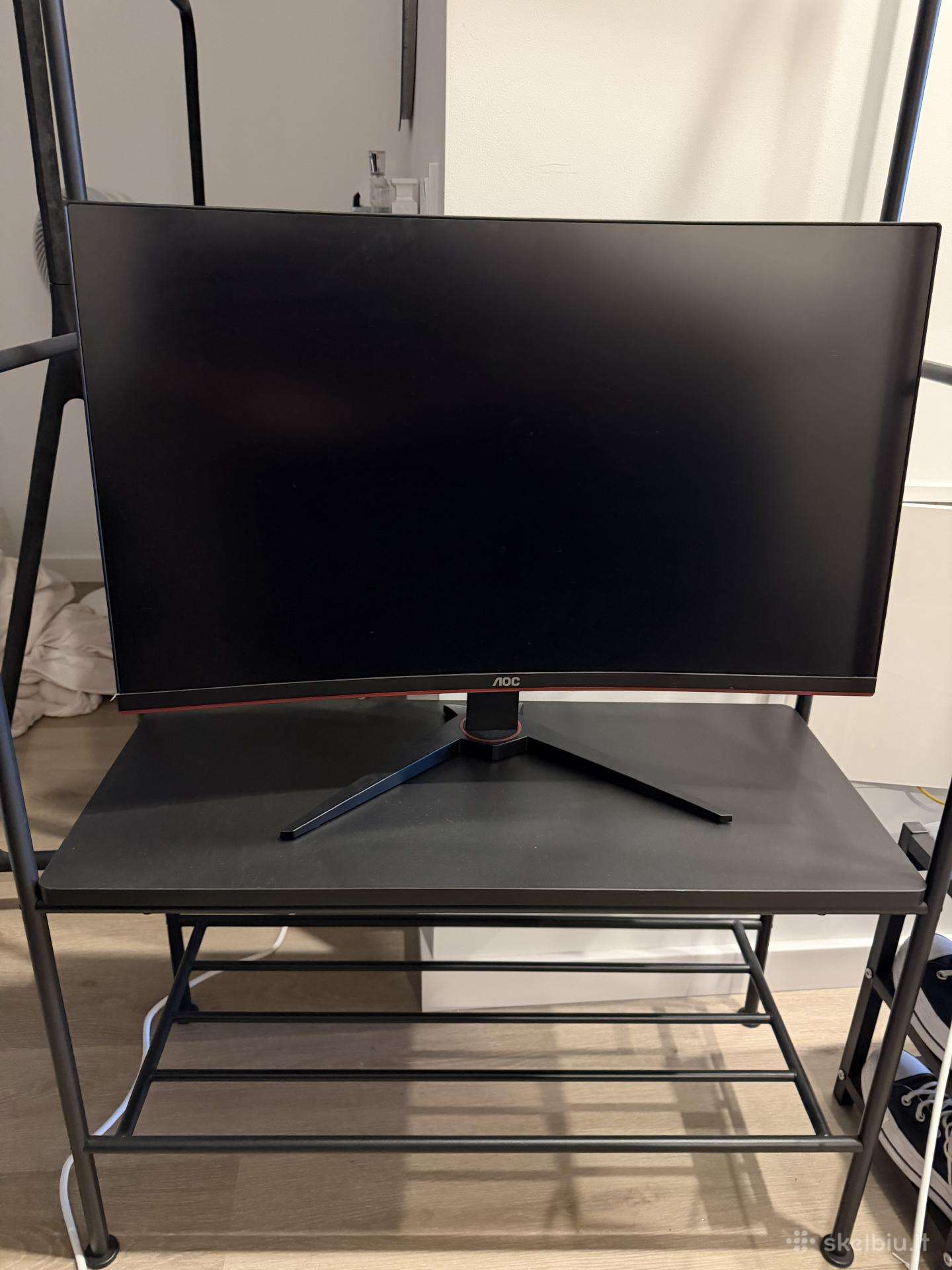Aoc Cq32g1 lenktas 144hz Gaming LED monitorius