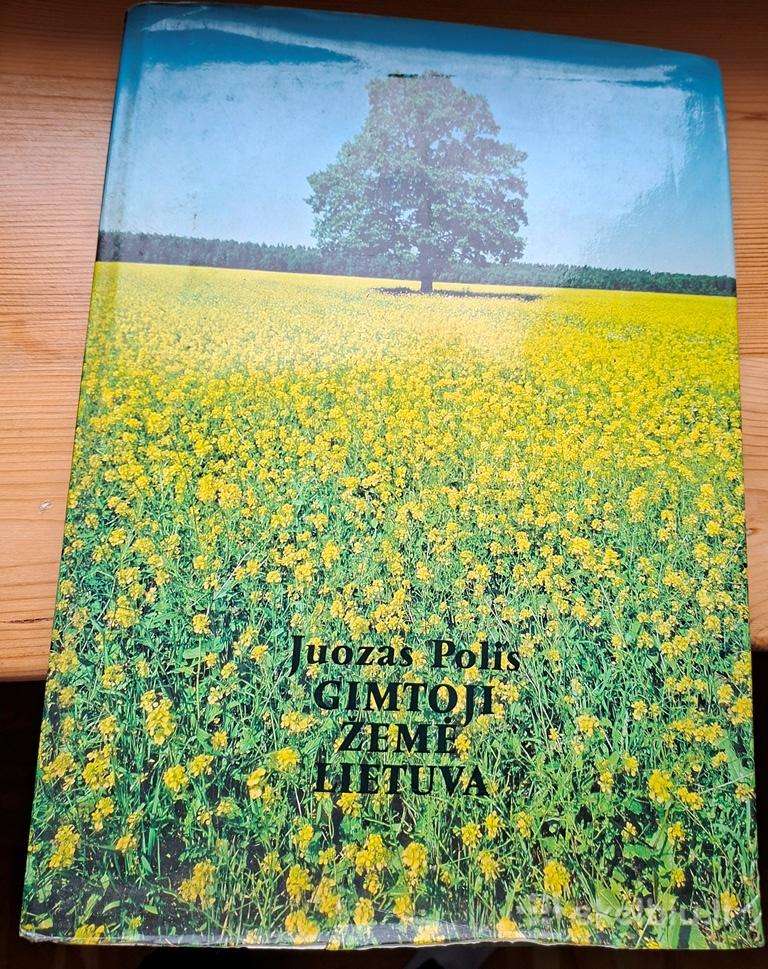 Knyga 1988m. Gimtoji žemė Lietuva