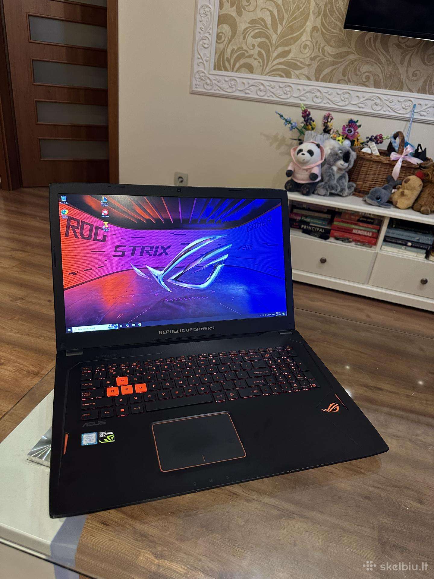 Rog Strix Gl702vm i7-7700hq Gtx 1060