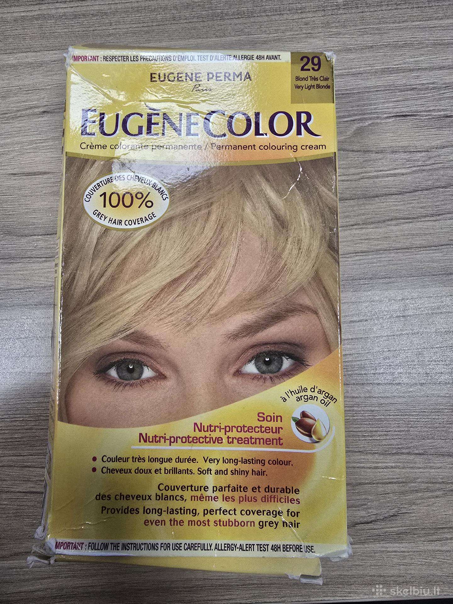 Plaukų dažai Eugne Color Nr. 29 – šviesi blondinė